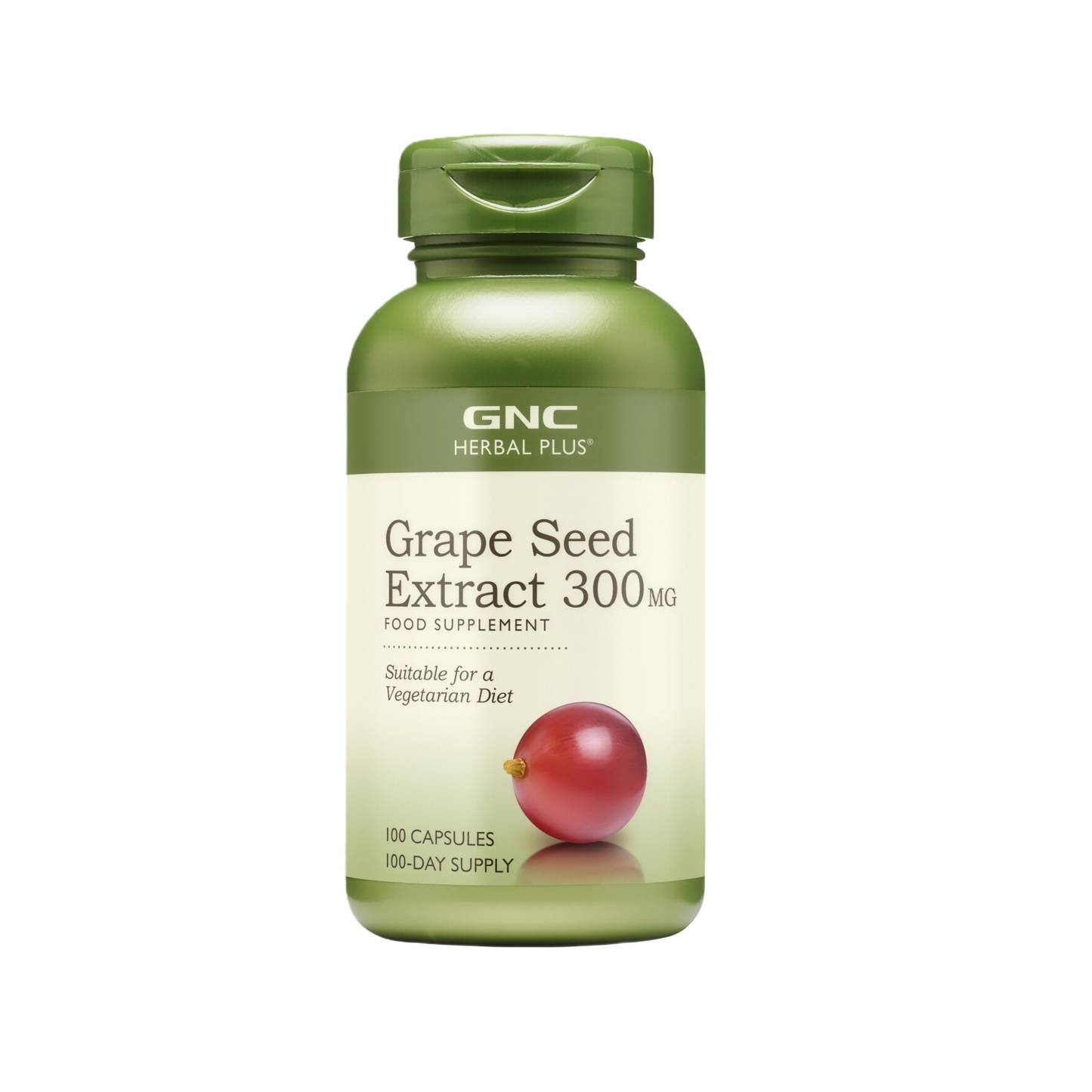 GNC Herbal Plus Grape Seed Extract 300mg Supplement 100 Servings